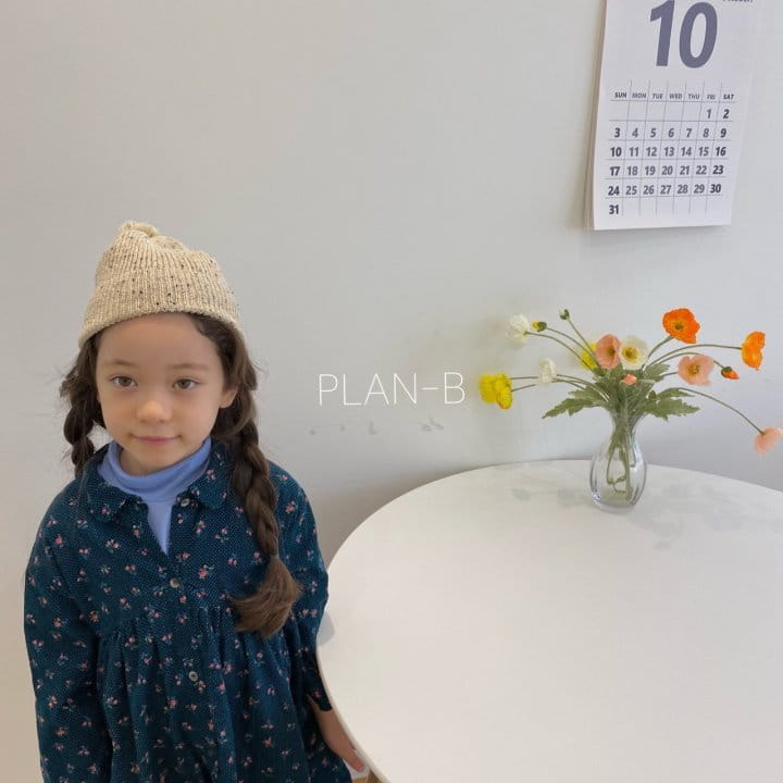 PLAN B - Korean Children Fashion - #Kfashion4kids - Small Flower Collar One-piece - 8