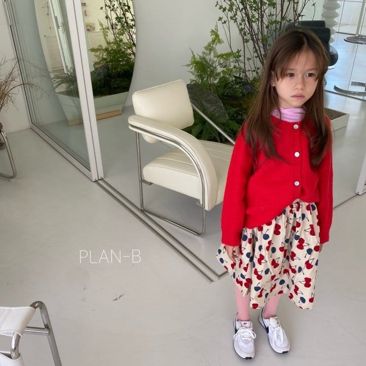 PLAN B - Korean Children Fashion - #Kfashion4kids - Cherry Skirt