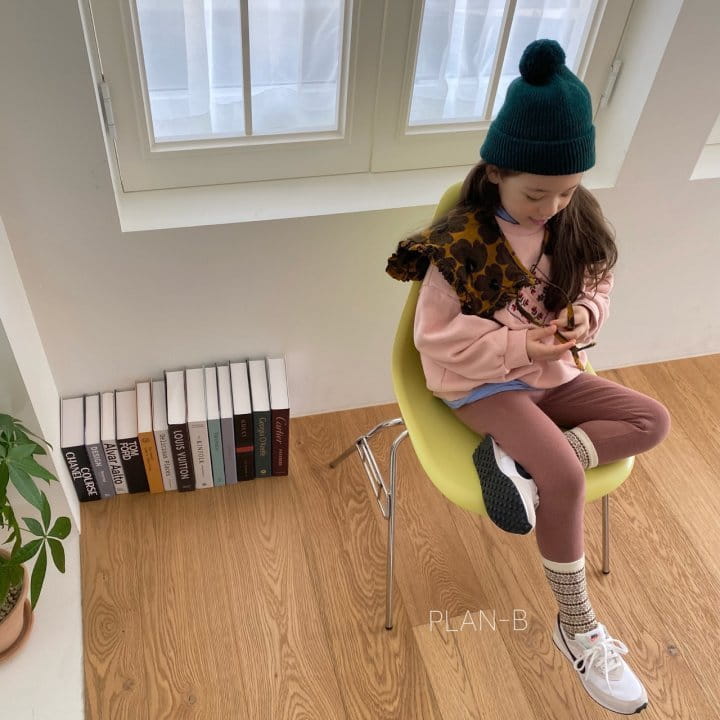PLAN B - Korean Children Fashion - #Kfashion4kids - Stitch String Leggings - 6