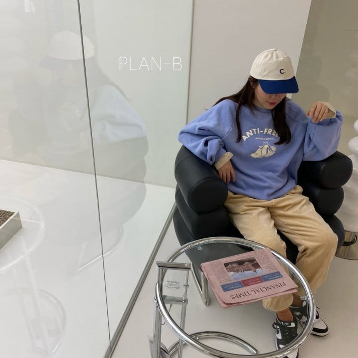 PLAN B - Korean Children Fashion - #Kfashion4kids - Mom Penguin Painting Sweatshirt - 10