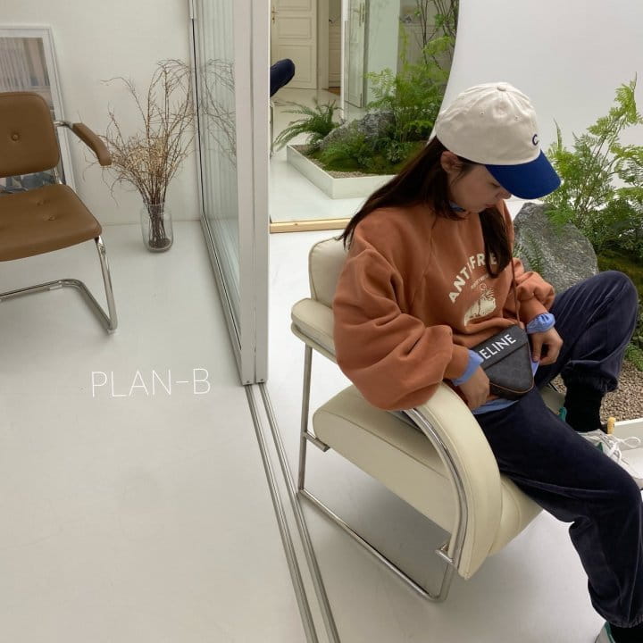 PLAN B - Korean Children Fashion - #Kfashion4kids - Mom Penguin Painting Sweatshirt - 12