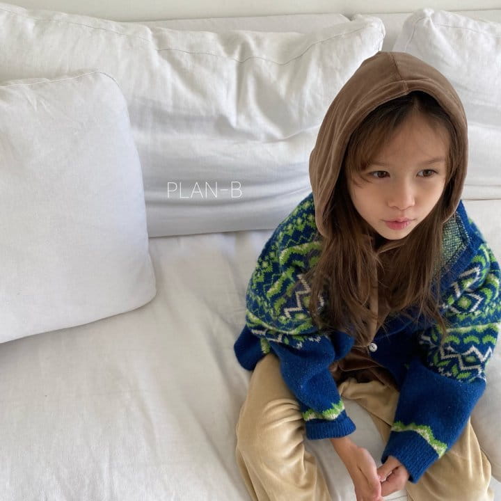 PLAN B - Korean Children Fashion - #Kfashion4kids - Veloure Hoody - 7