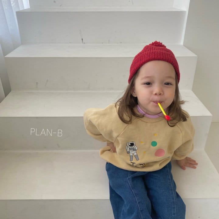 PLAN B - Korean Children Fashion - #Kfashion4kids - Space Embroidery Sweatshirt - 2