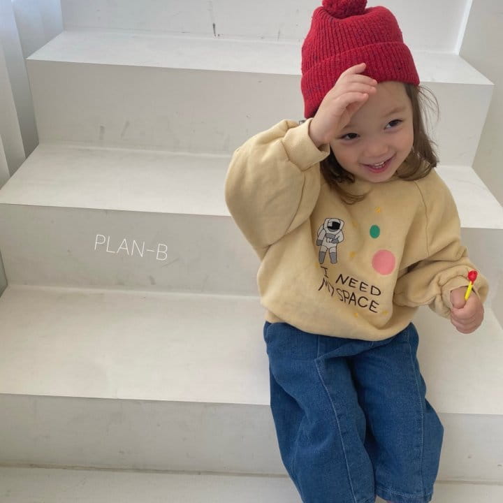 PLAN B - Korean Children Fashion - #Kfashion4kids - Space Embroidery Sweatshirt - 3