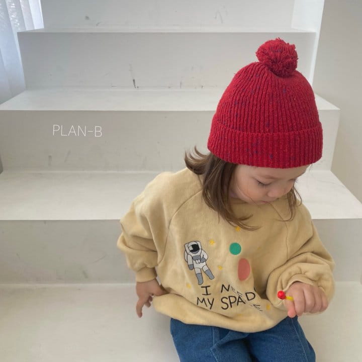 PLAN B - Korean Children Fashion - #Kfashion4kids - Space Embroidery Sweatshirt - 4