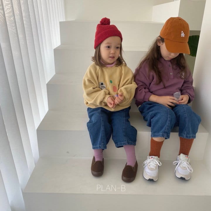 PLAN B - Korean Children Fashion - #Kfashion4kids - Space Embroidery Sweatshirt - 5