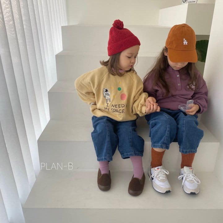 PLAN B - Korean Children Fashion - #Kfashion4kids - Space Embroidery Sweatshirt - 6