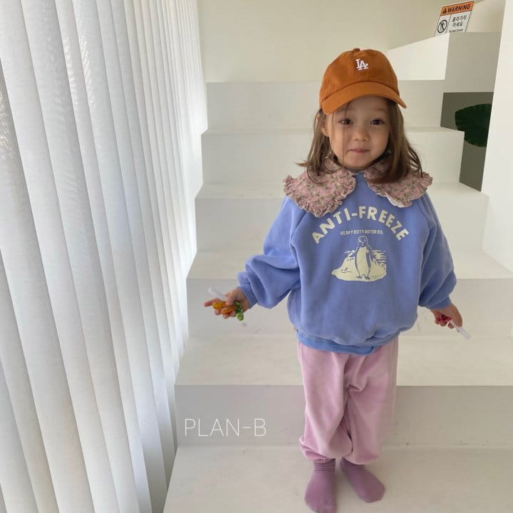PLAN B - Korean Children Fashion - #Kfashion4kids - Penguin Painting Sweatshirt