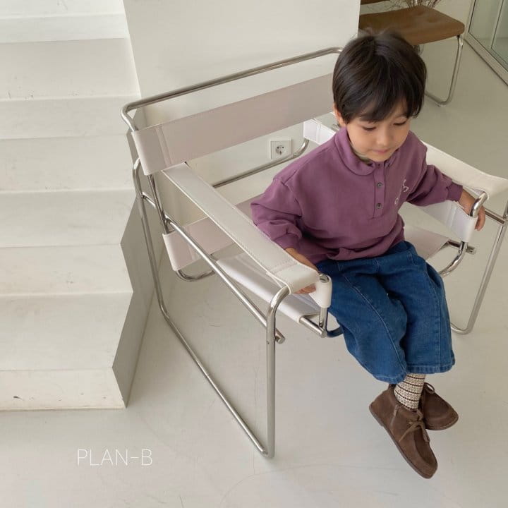 PLAN B - Korean Children Fashion - #Kfashion4kids - Popo Painting Half Open Sweatshirt - 10