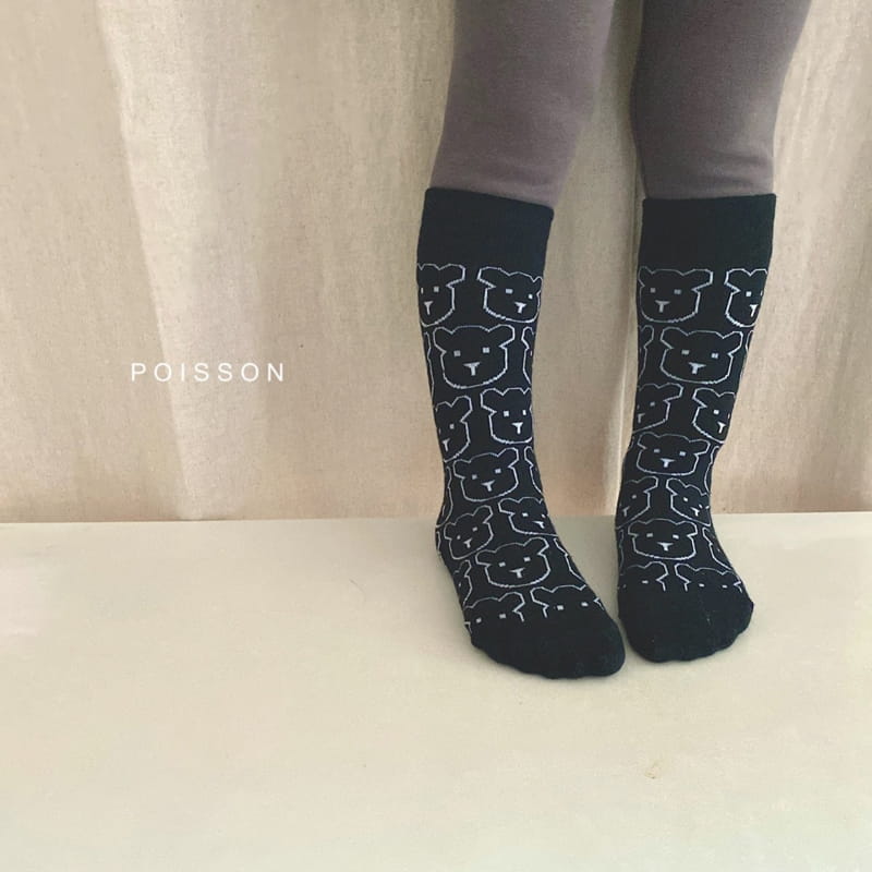 POISSON - Korean Children Fashion - #Kfashion4kids - Winter Knee Socks [set of 3] - 7
