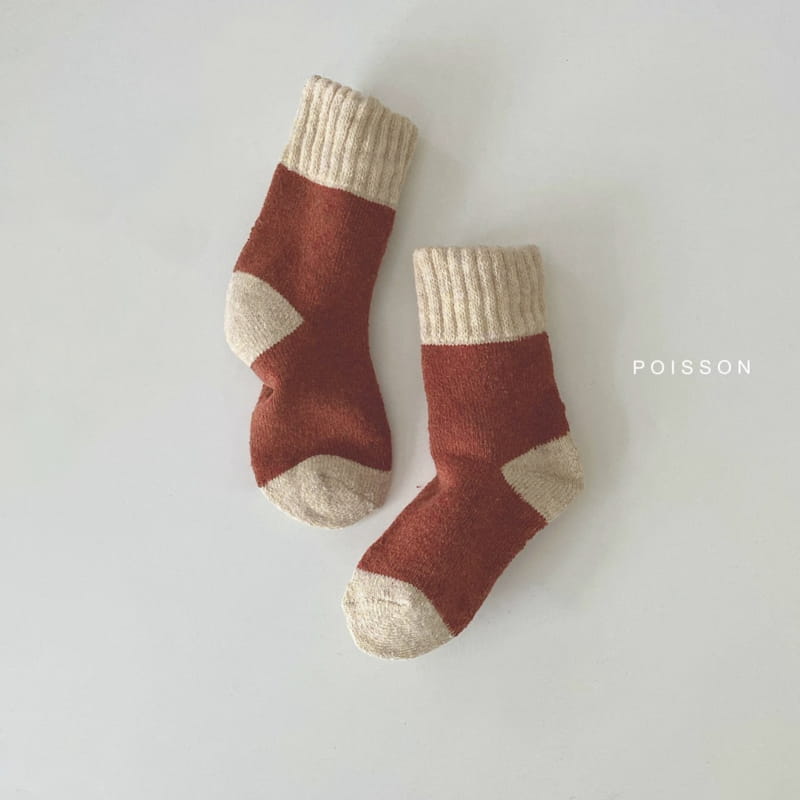 POISSON - Korean Children Fashion - #Kfashion4kids - Wool Socks [set of 3] - 4