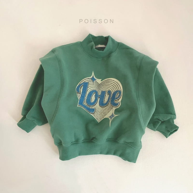 POISSON - Korean Children Fashion - #Kfashion4kids - Love Sweathsirt - 4