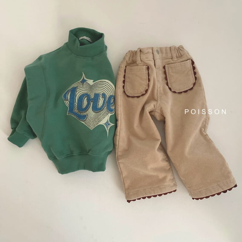 POISSON - Korean Children Fashion - #Kfashion4kids - Love Sweathsirt - 5