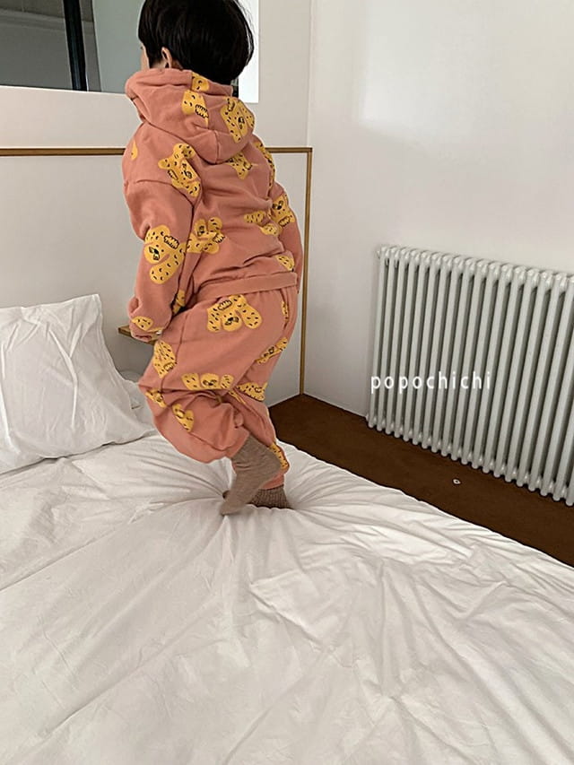 POPOCHICHI - Korean Children Fashion - #Kfashion4kids - Mongchi Top Bottom Set - 2