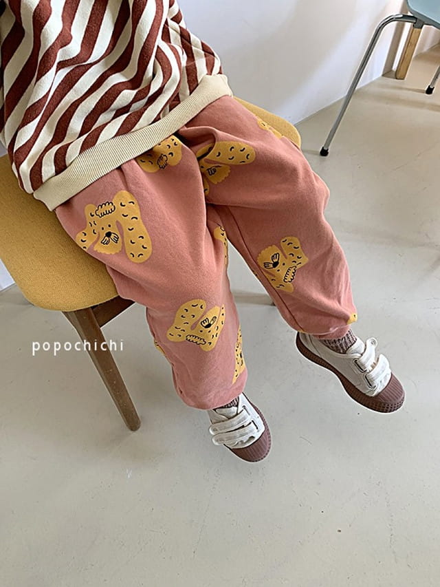 POPOCHICHI - Korean Children Fashion - #Kfashion4kids - Mongchi Top Bottom Set - 3