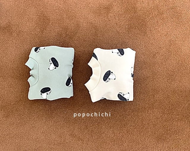 POPOCHICHI - Korean Children Fashion - #Kfashion4kids - Cartoon Dog Top Bottom Set - 12