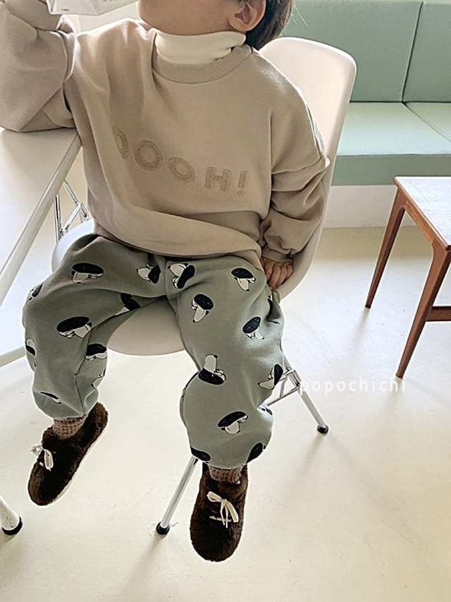 POPOCHICHI - Korean Children Fashion - #Kfashion4kids - Cartoon Dog Top Bottom Set - 4
