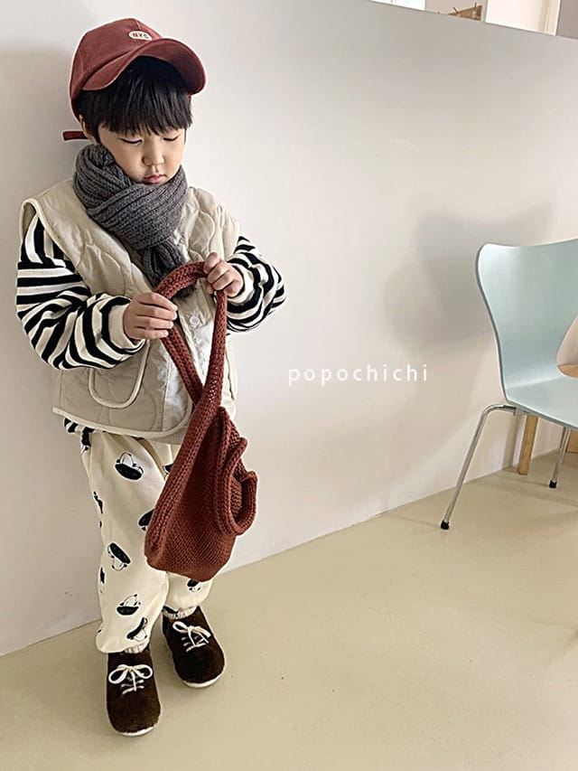 POPOCHICHI - Korean Children Fashion - #Kfashion4kids - Popochi Wave Quilitng Vest