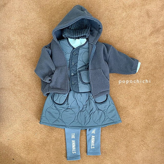 POPOCHICHI - Korean Children Fashion - #Kfashion4kids - Warm Please Zip-up - 11