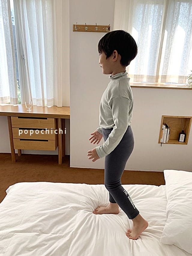 POPOCHICHI - Korean Children Fashion - #Kfashion4kids - Turtleneck Tee