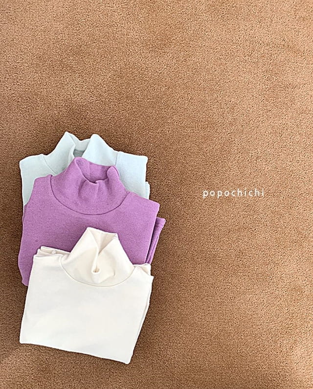 POPOCHICHI - Korean Children Fashion - #Kfashion4kids - Turtleneck Tee - 10