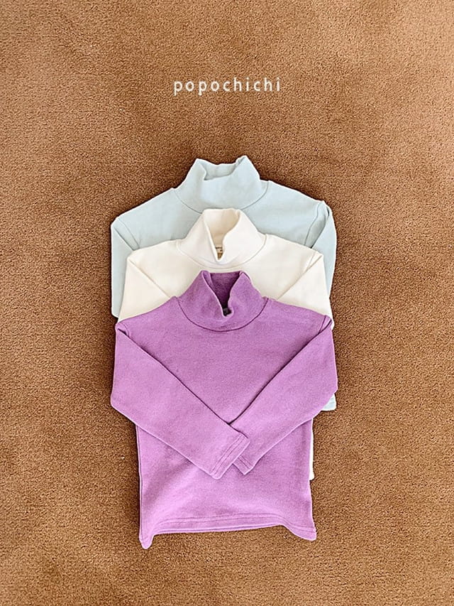 POPOCHICHI - Korean Children Fashion - #Kfashion4kids - Turtleneck Tee - 8