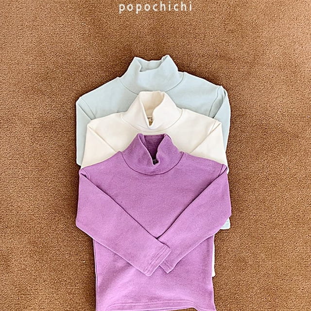 POPOCHICHI - Korean Children Fashion - #Kfashion4kids - Turtleneck Tee - 9