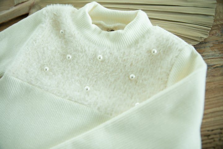 PUDDING - Korean Children Fashion - #Kfashion4kids - Pearl Tee