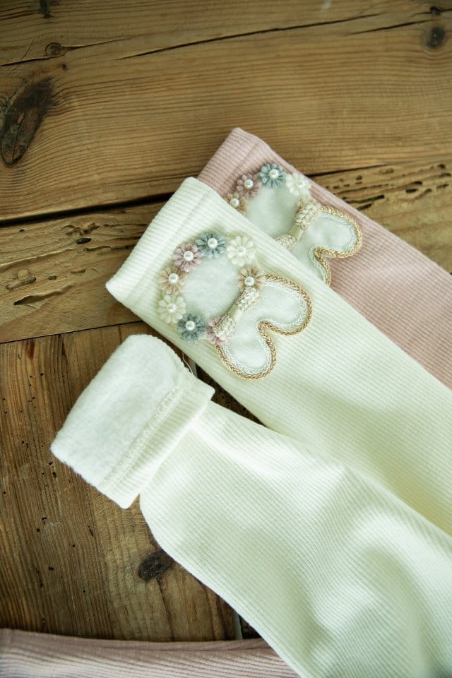 PUDDING - Korean Children Fashion - #Kfashion4kids - Rabbit Leggings - 2