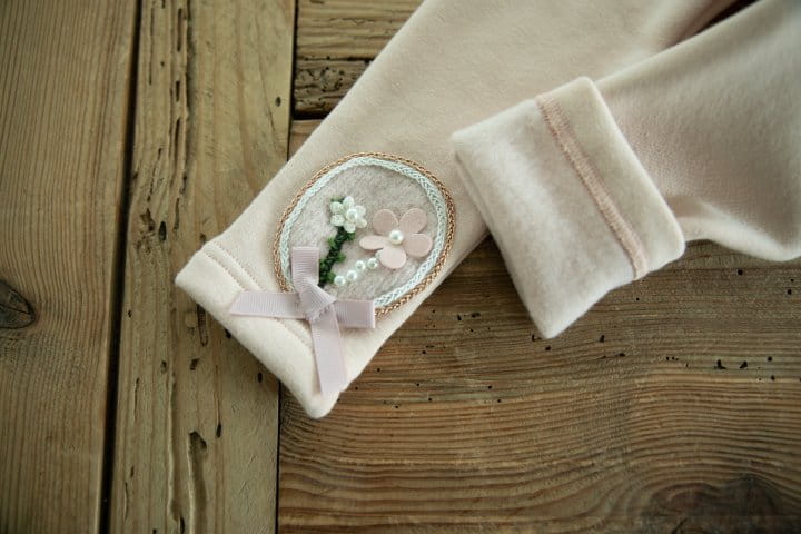 PUDDING - Korean Children Fashion - #Kfashion4kids - Flower Leggings - 2