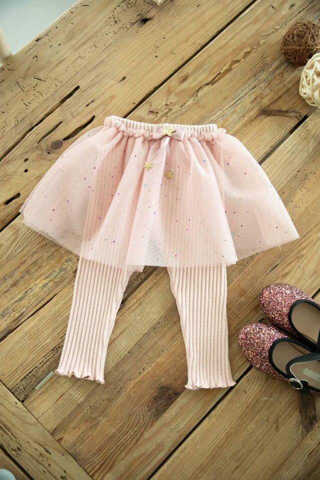 PUDDING - Korean Children Fashion - #Kfashion4kids - Skirt Leggings - 2