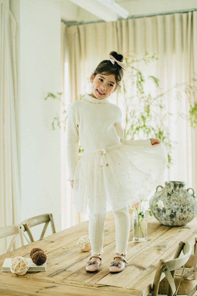 PUDDING - Korean Children Fashion - #Kfashion4kids - Skirt Leggings - 5