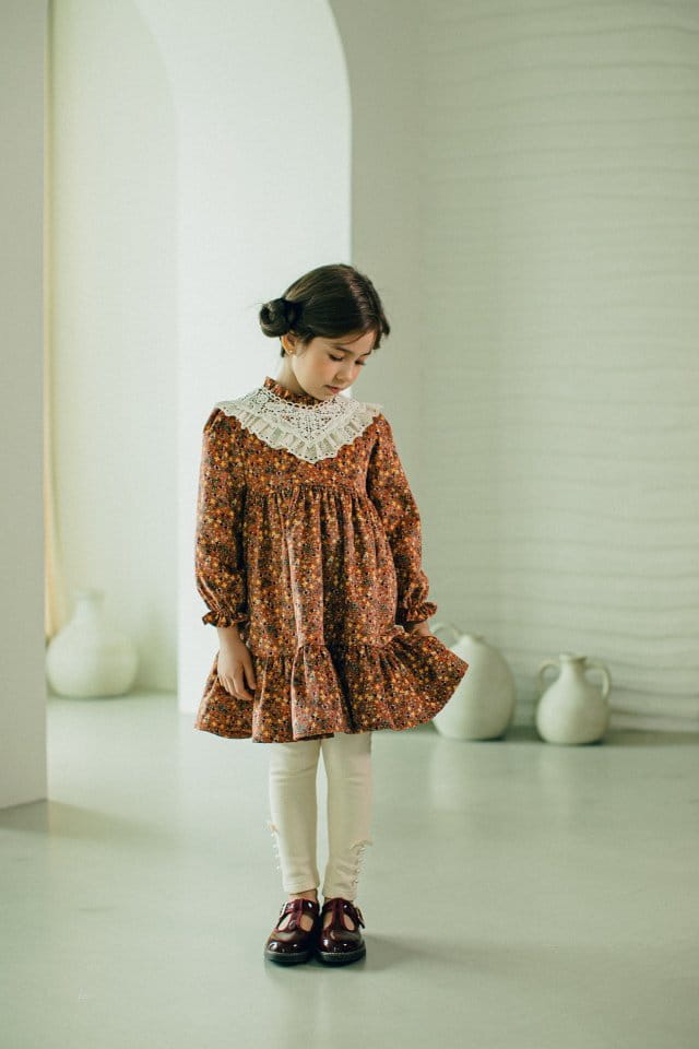 PUDDING - Korean Children Fashion - #Kfashion4kids - Small One-piece - 2