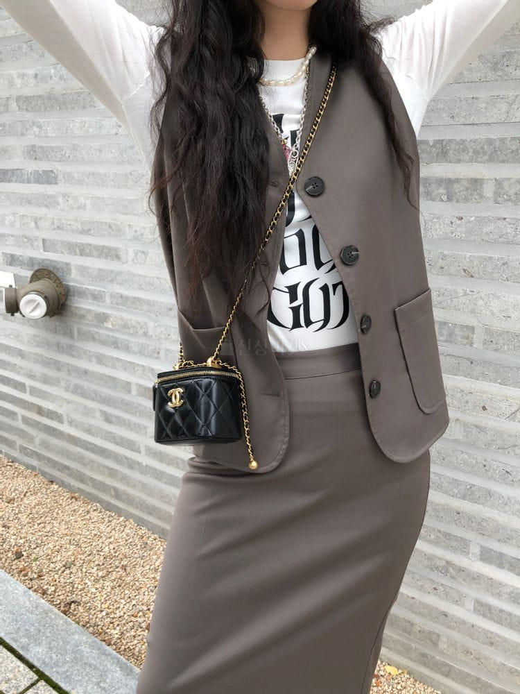 REPELLER - Korean Children Fashion - #Kfashion4kids - Raw Vest
