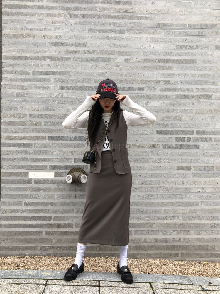 REPELLER - Korean Children Fashion - #Kfashion4kids - Raw Vest - 2