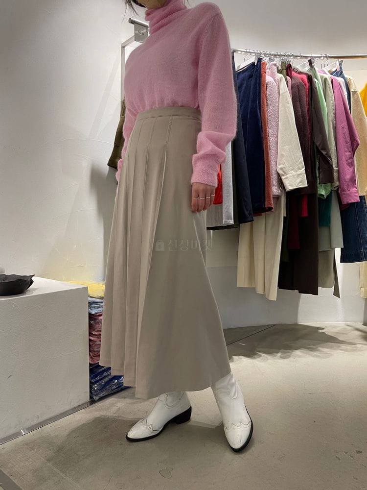 ROOMK - Korean Children Fashion - #Kfashion4kids - Front Wrinkle Skirt - 2