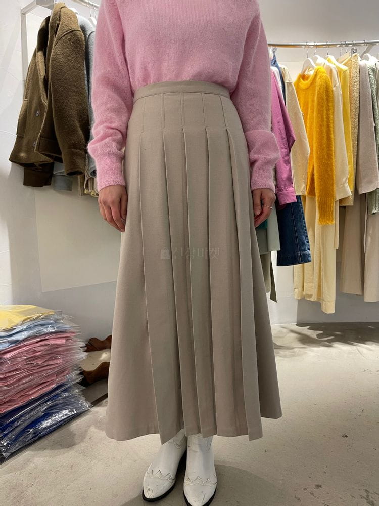 ROOMK - Korean Children Fashion - #Kfashion4kids - Front Wrinkle Skirt - 4