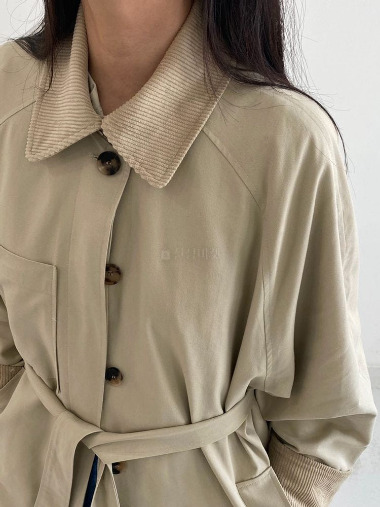 ROOMK - Korean Children Fashion - #Kfashion4kids - Single Trench Coat - 2