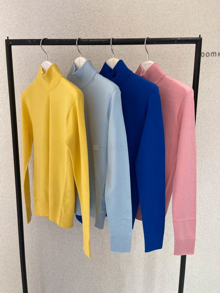 ROOMK - Korean Children Fashion - #Kfashion4kids - Hlf Turtleneck Tee - 3
