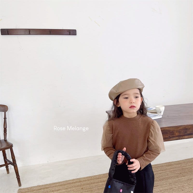 ROSE MELANGE - Korean Children Fashion - #Kfashion4kids - Parfait Puff Tee - 8