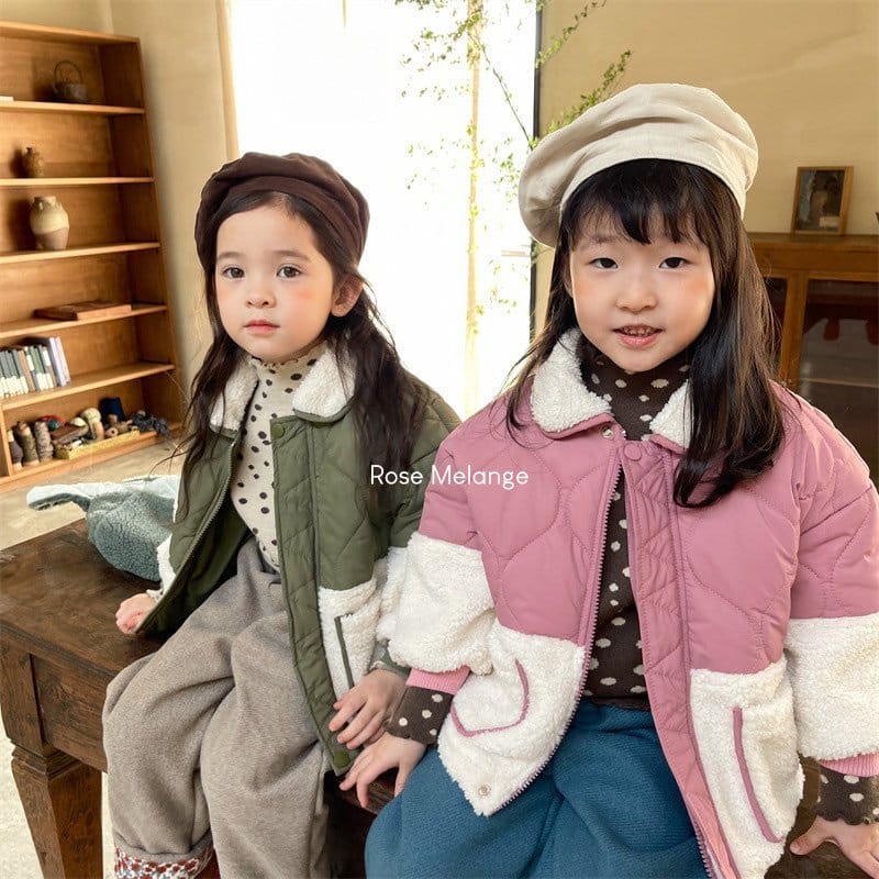 ROSE MELANGE - Korean Children Fashion - #Kfashion4kids - Merry Flower Bonding Pants - 6