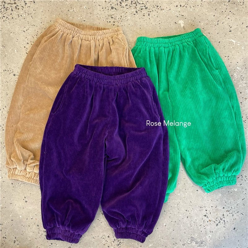 ROSE MELANGE - Korean Children Fashion - #Kfashion4kids - Winky Corduroy Pot Pants - 11