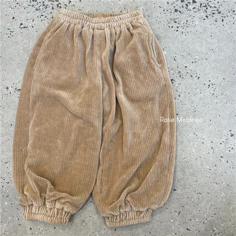ROSE MELANGE - Korean Children Fashion - #Kfashion4kids - Winky Corduroy Pot Pants - 12