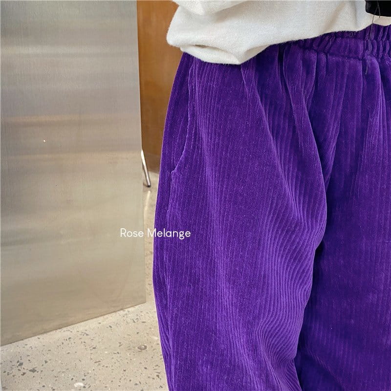 ROSE MELANGE - Korean Children Fashion - #Kfashion4kids - Winky Corduroy Pot Pants - 5