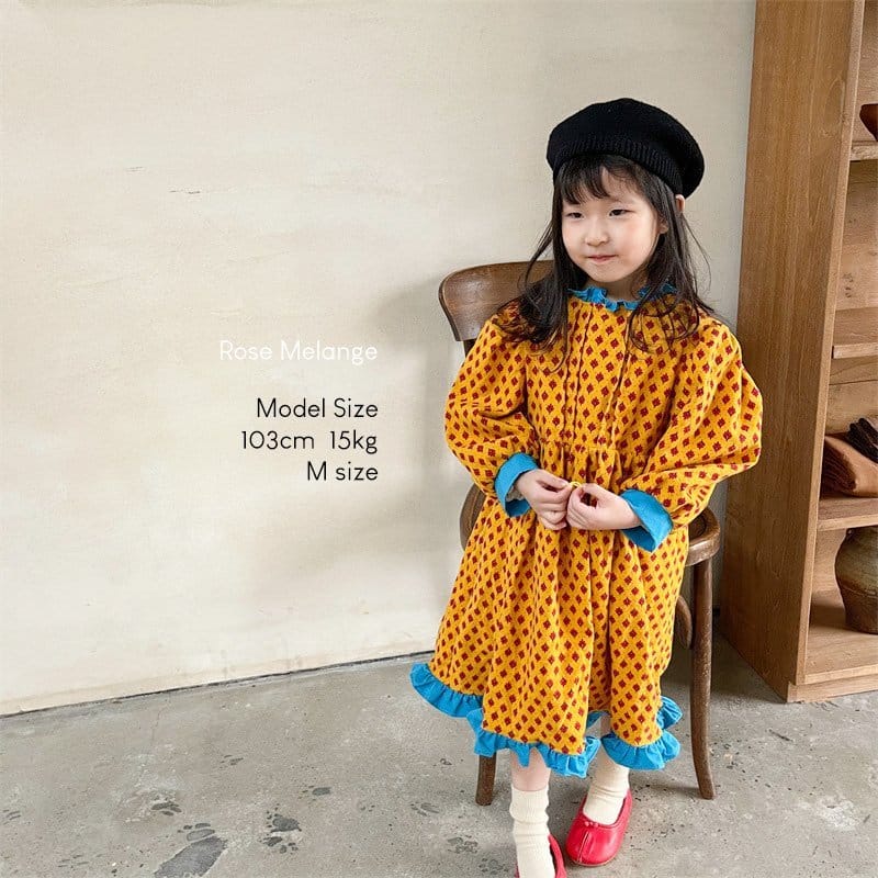 ROSE MELANGE - Korean Children Fashion - #Kfashion4kids - Alice One-piece