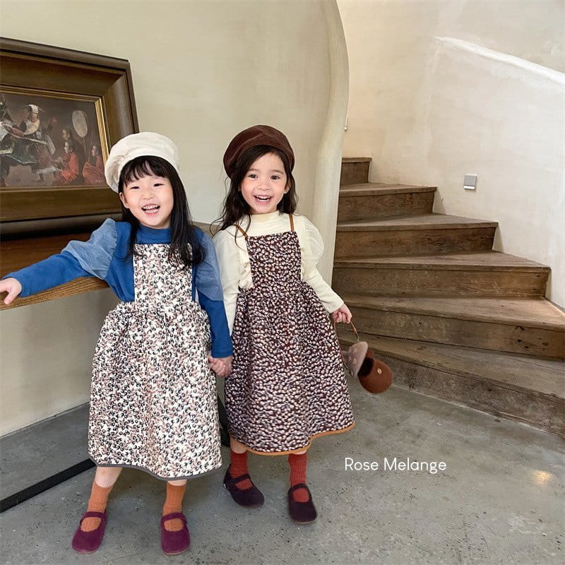 ROSE MELANGE - Korean Children Fashion - #Kfashion4kids - Acorn Quilting One-piece - 10