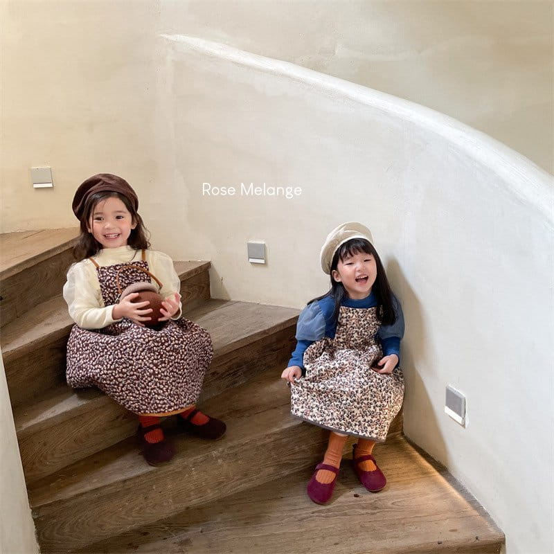 ROSE MELANGE - Korean Children Fashion - #Kfashion4kids - Acorn Quilting One-piece - 9