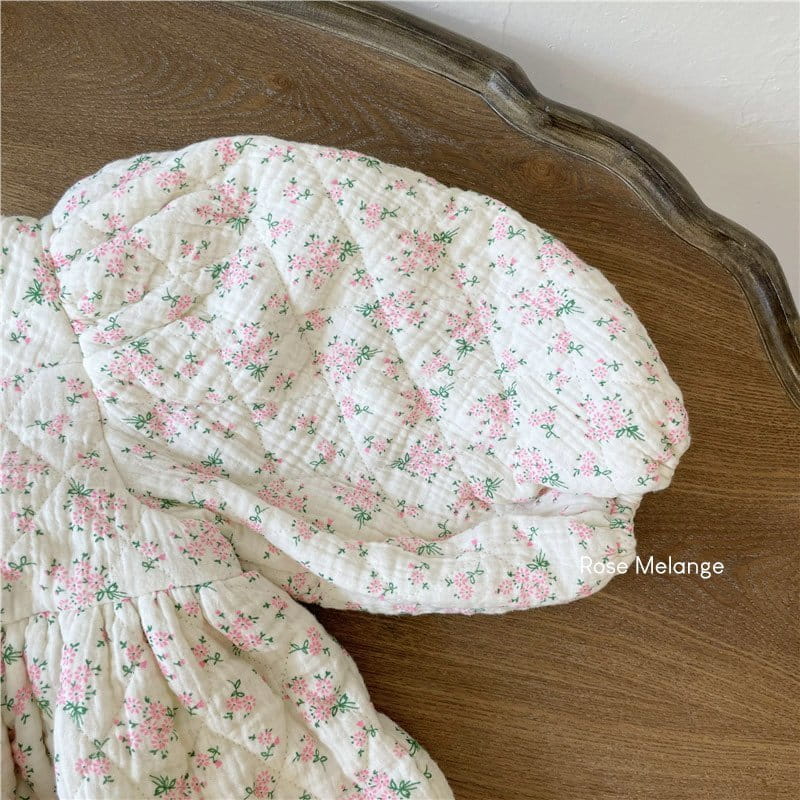 ROSE MELANGE - Korean Children Fashion - #Kfashion4kids - Angela Quilting One-piece - 10