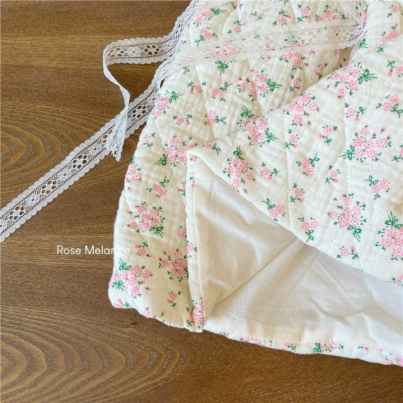 ROSE MELANGE - Korean Children Fashion - #Kfashion4kids - Angela Quilting One-piece - 11