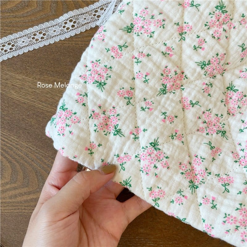 ROSE MELANGE - Korean Children Fashion - #Kfashion4kids - Angela Quilting One-piece - 9